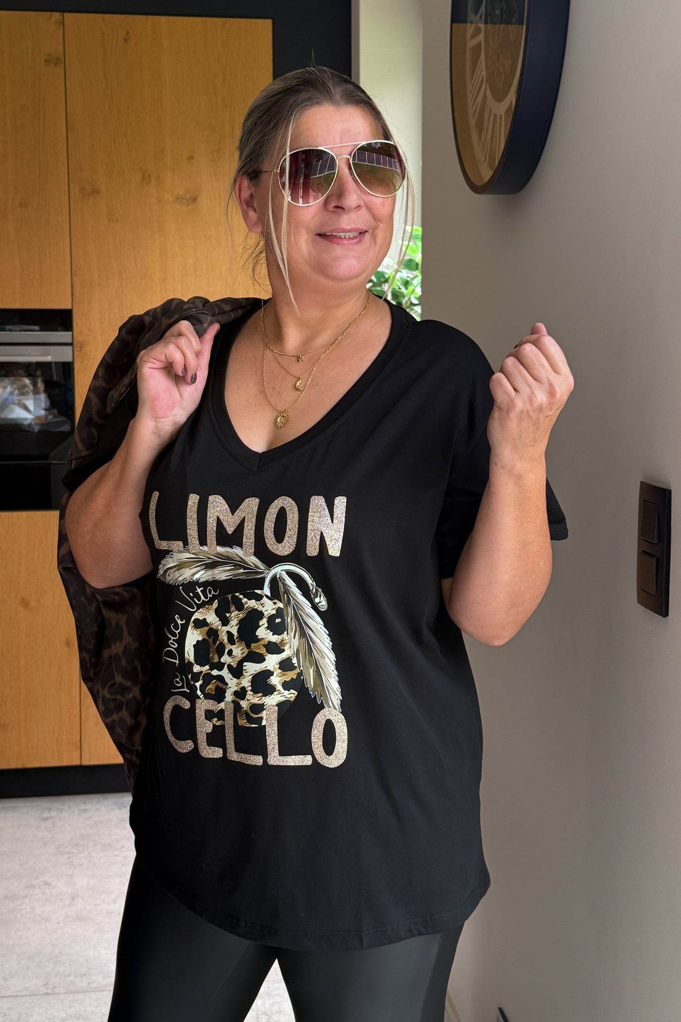 T-Shirt "Limon" Noir GT