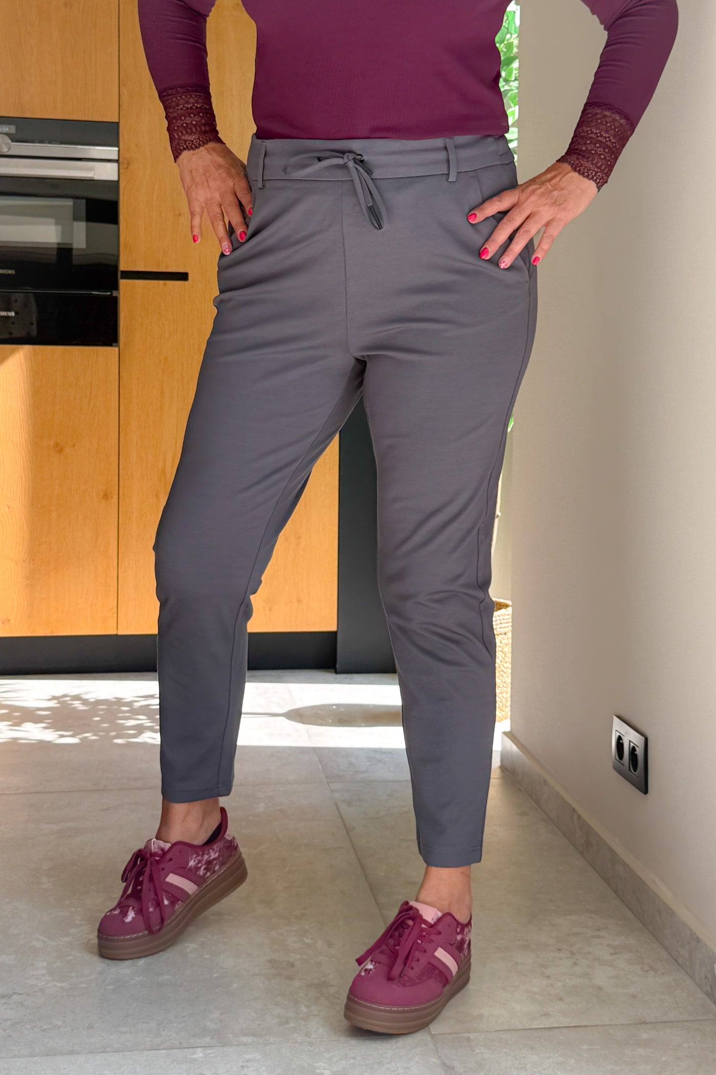 Pantalon CarGolotrash Gris Carmakoma (42/48) (15162625098053)