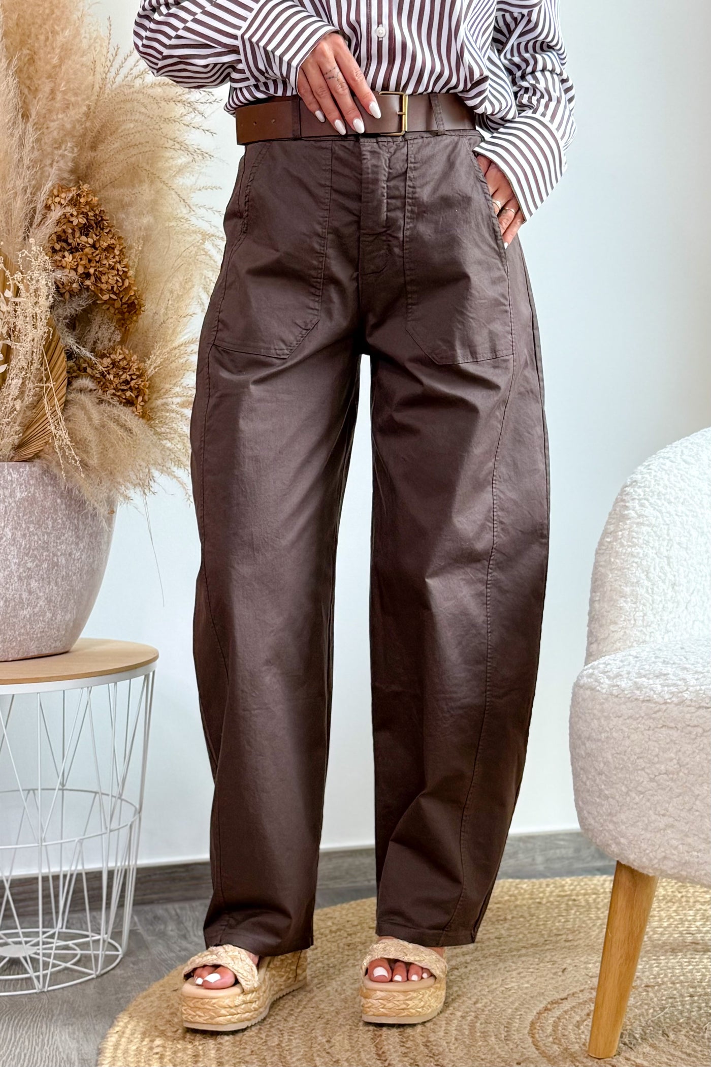 Pantalon Baloon Judith Choco (15190525673797)