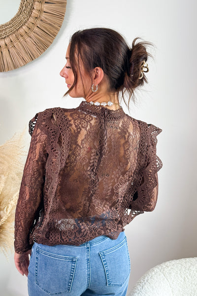 Blouse Dentelle Sylvaine Choco (15281241588037)