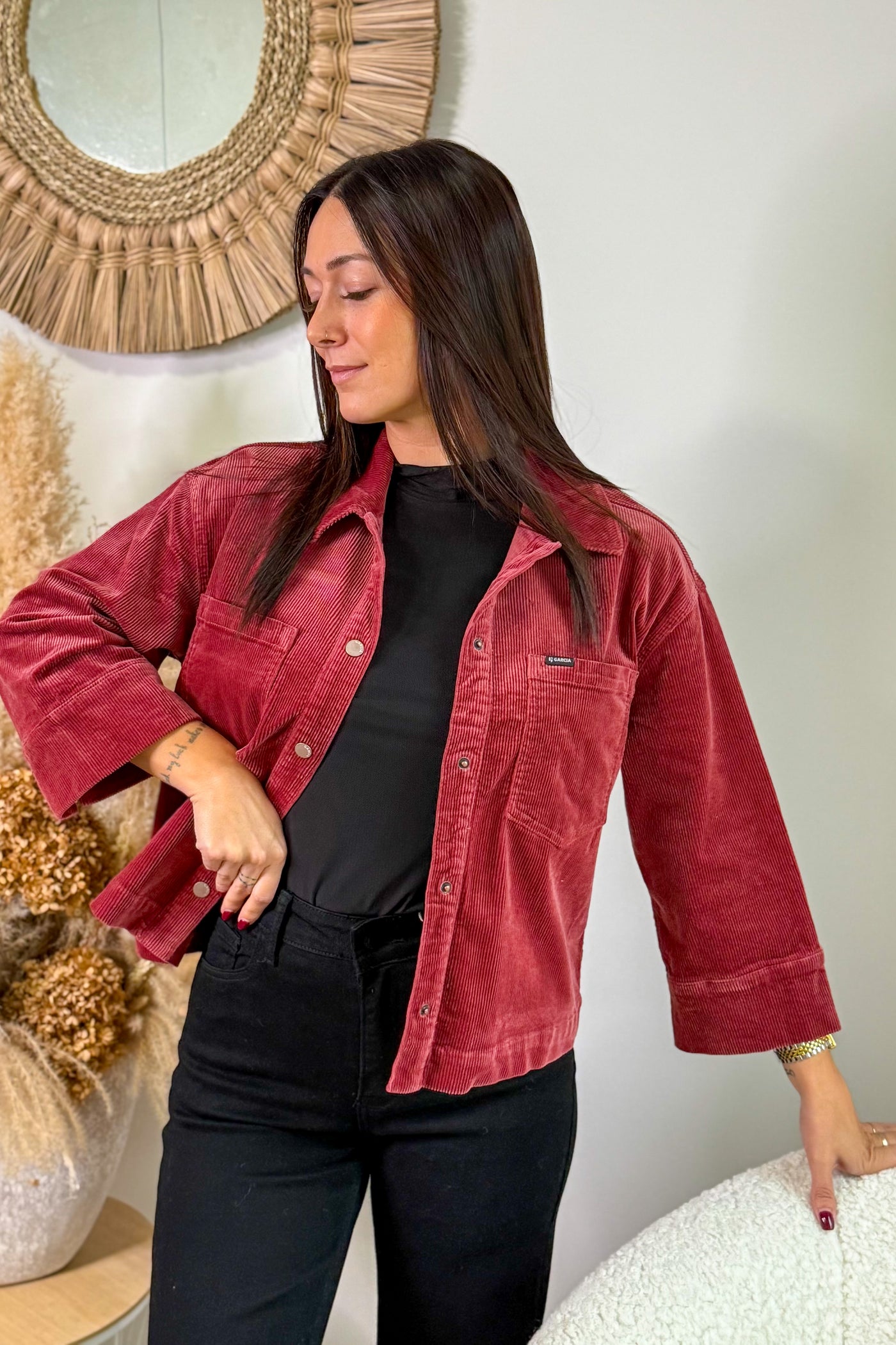 Veste Virginie Bordeaux Garcia