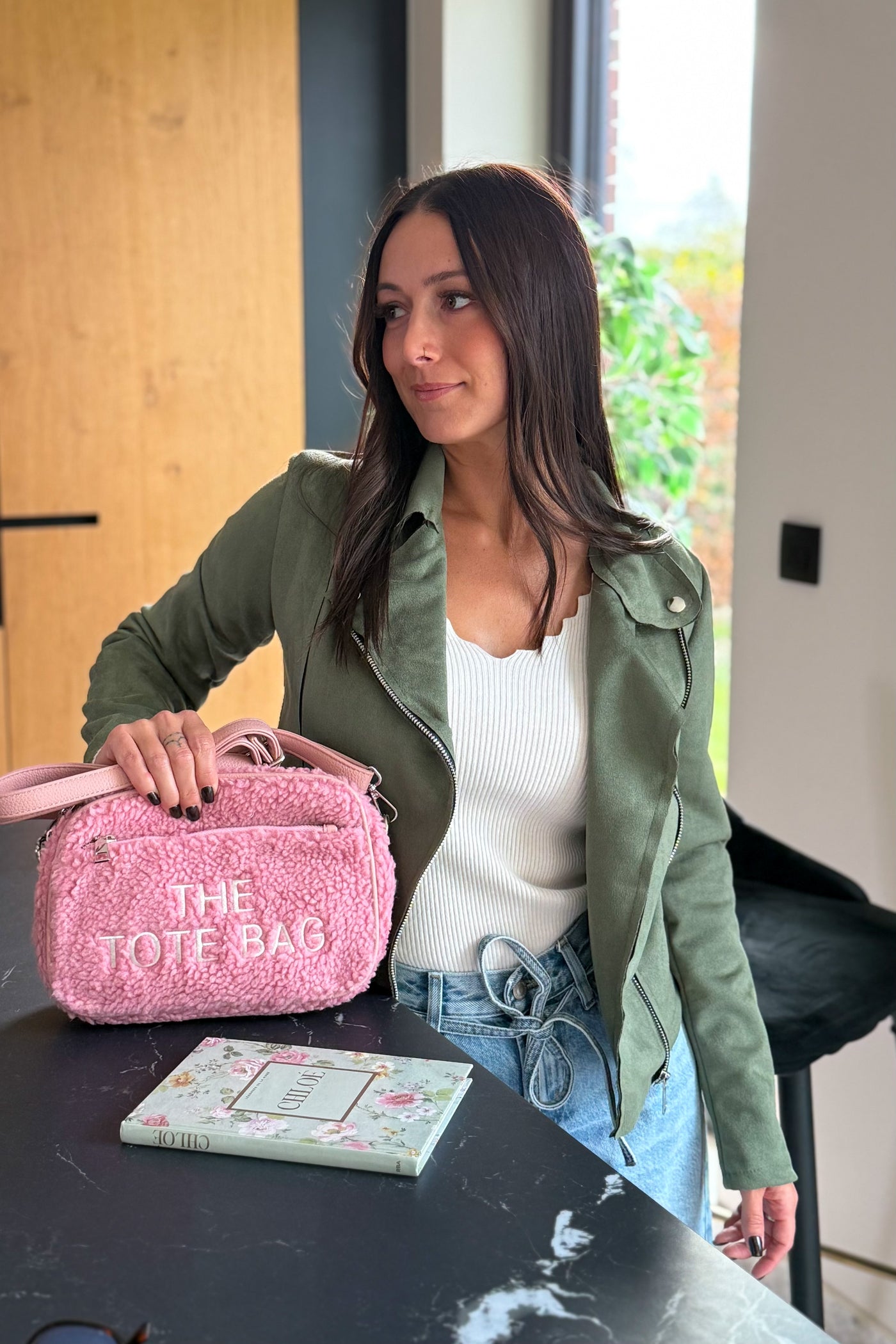 Sac Tote Bag ( Mini Bag) Teddy Rose