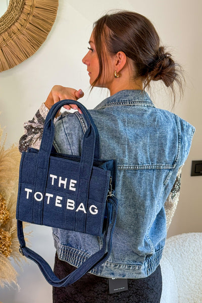 The Tote Bag En Jeans Bleu (15265648214341)