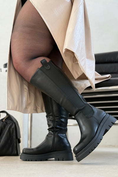 Botte Giulia Noir Mollet XXL (15318524494149)