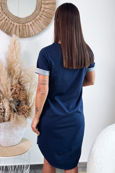 Robe Sweat Ivy Bleu Marine JDY (15054951219525)
