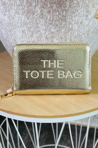 Portefeuille Tote Bag Moyen Rose Doré (15266110865733) (15266110603589)