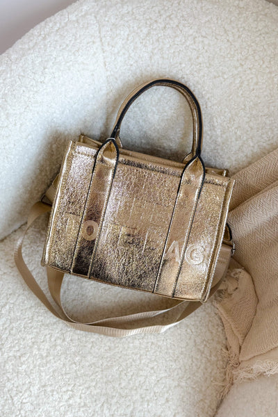 THE TOTE BAG Métalisé Doré (15038327456069)