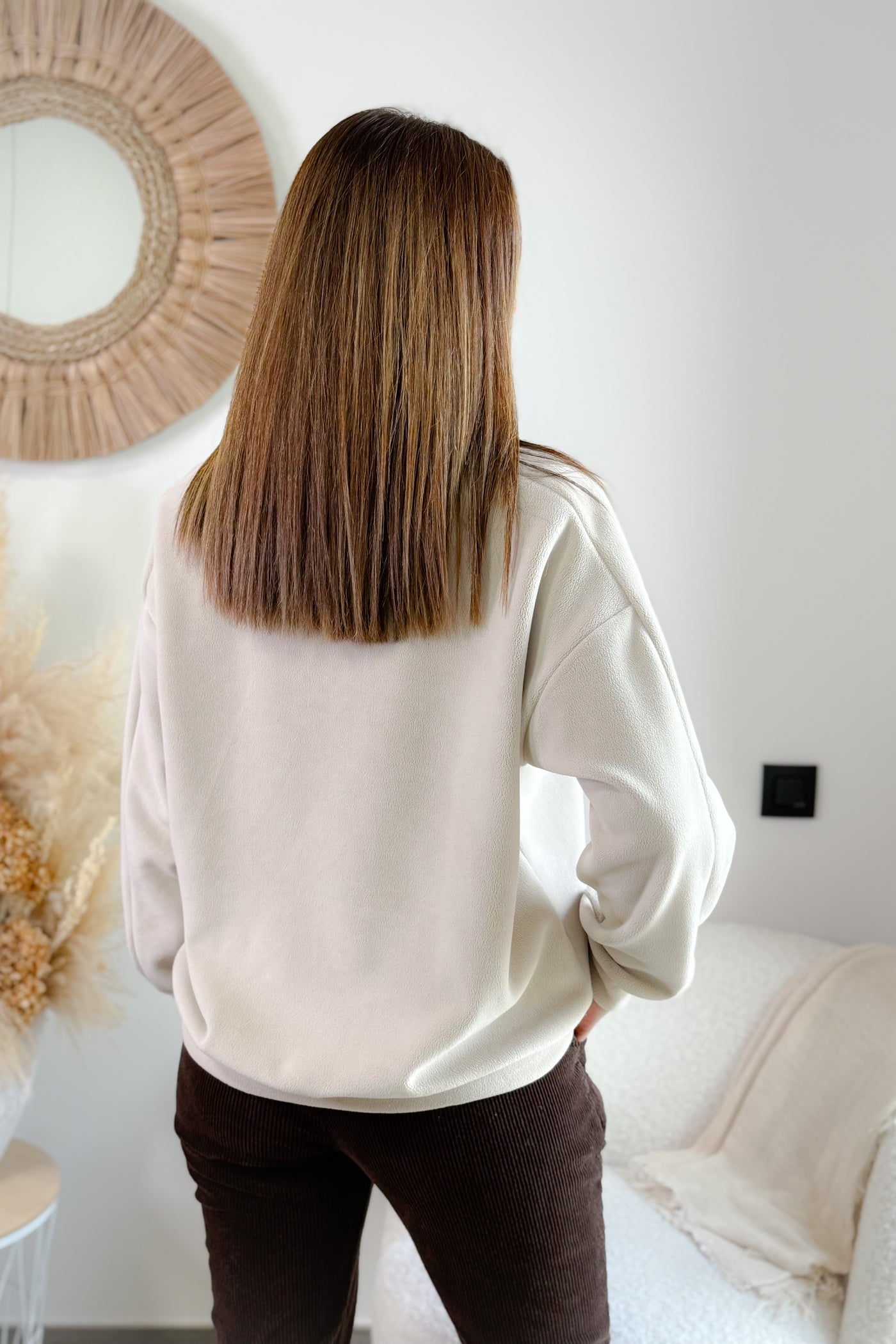 Sweat Nebri En Polar Beige