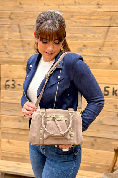 Sac Erzia Taupe Suédine (15307560649029)