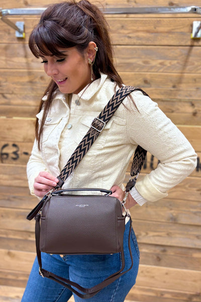 Sac Bandoulière Amélie Choco (15100342567237)