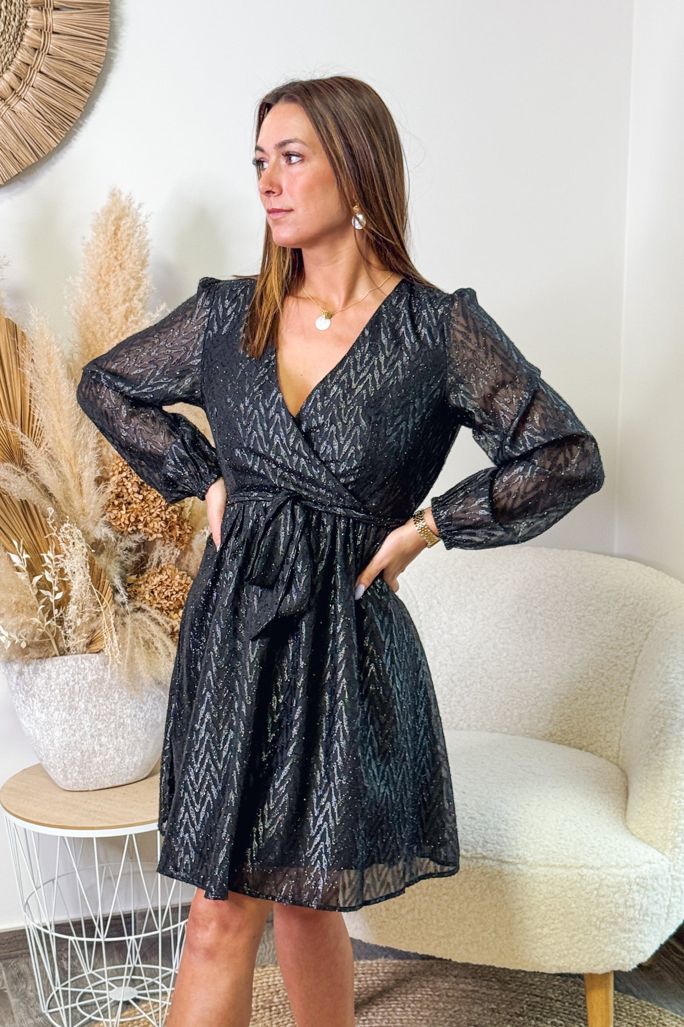 Robe Tiamana Noir (14828880396613)