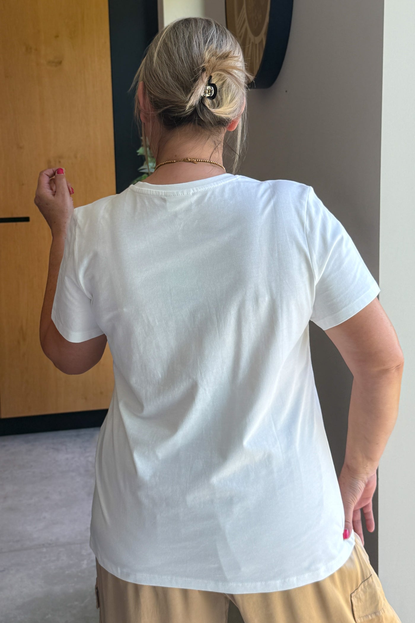 T-Shirt CarTeresa Blanc Carmakoma (42/48) (15162512179525)