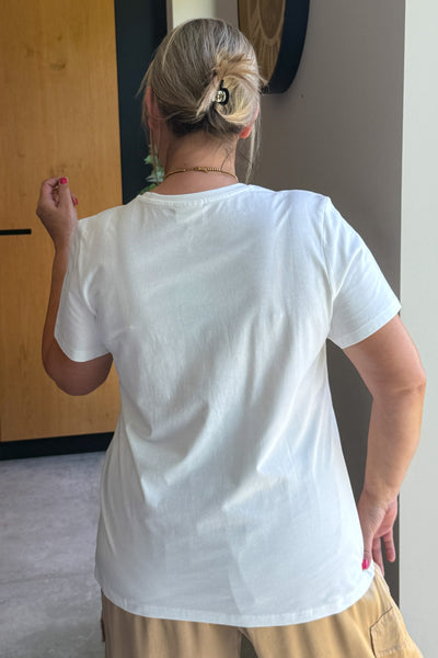 T-Shirt CarTeresa Blanc Carmakoma (42/48) (15162512179525)