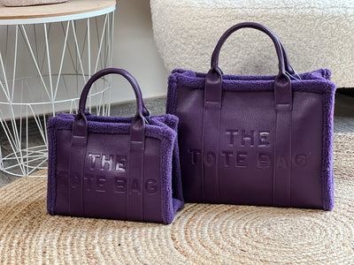 THE TOTE BAG Teddy Violet (9651319210309)