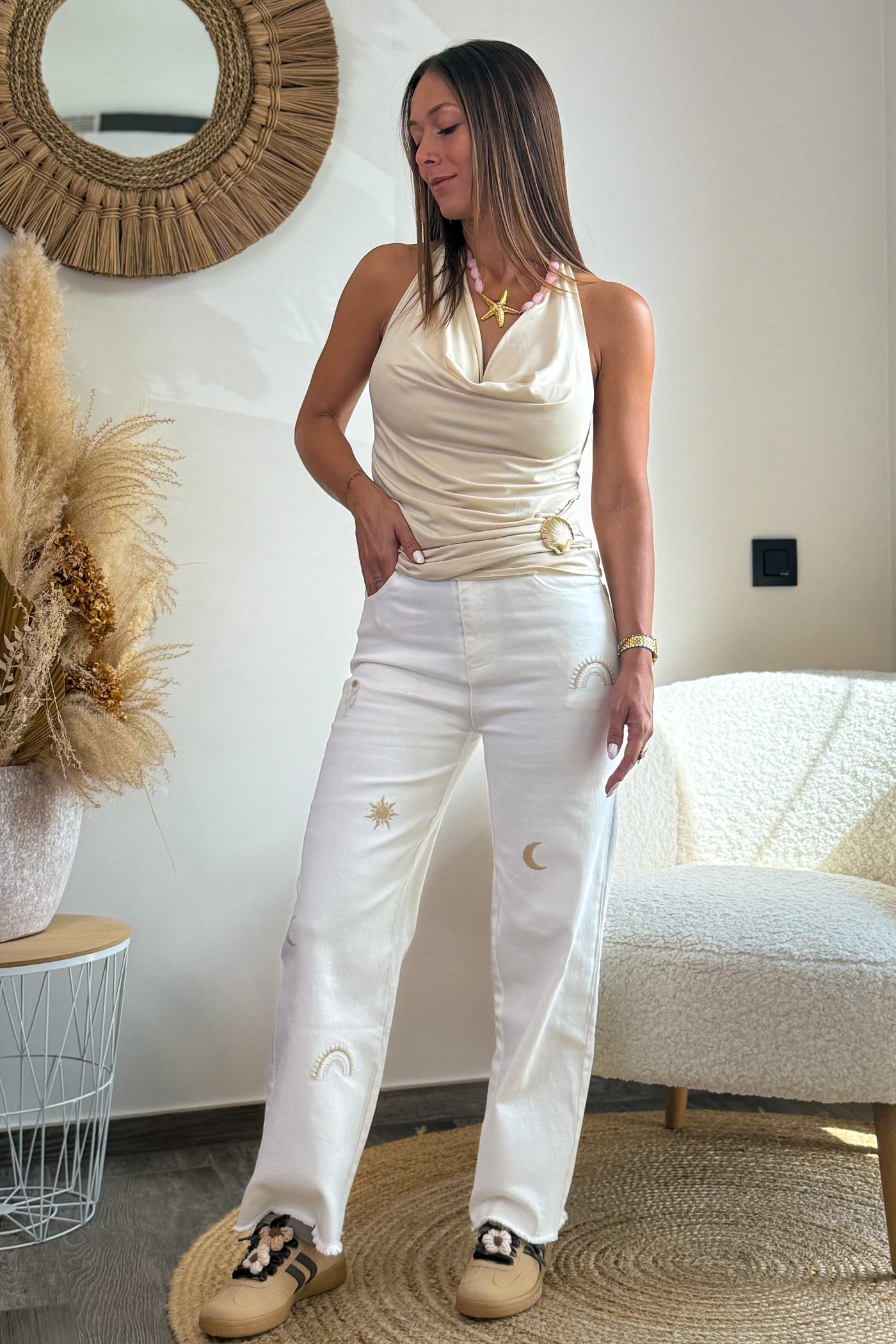 Top Alizéa Beige (15156749500741) (15156751499589)