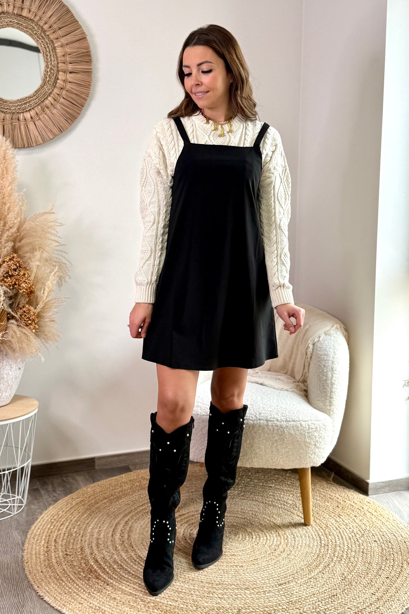 Robe Fiona Noir Only