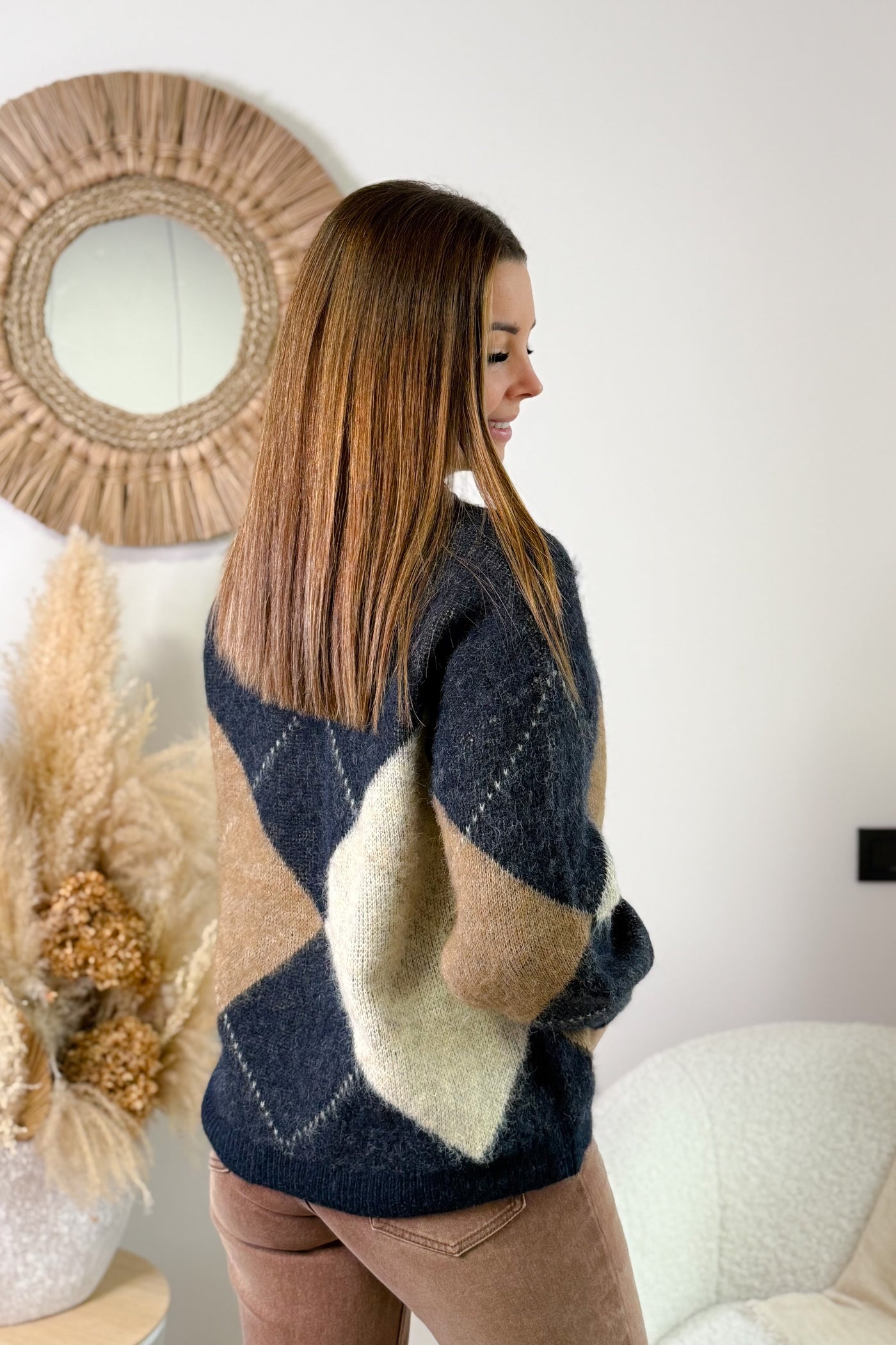 Pull Noémie Bleu Marine Only