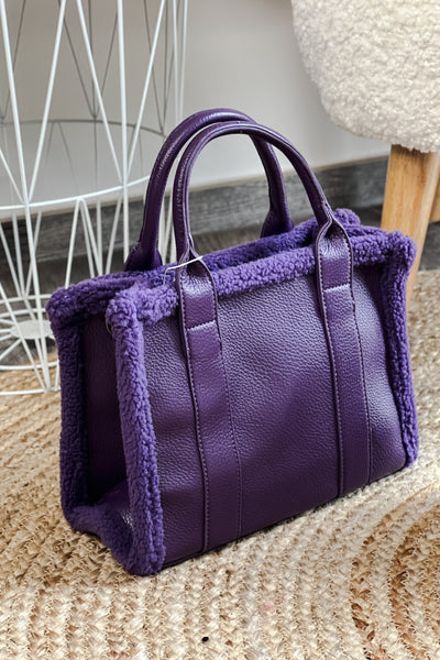 THE TOTE BAG Teddy Violet (9651317178693)