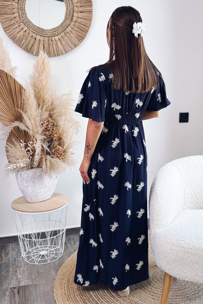Robe Longue Sylvaine Bleu Marine (15054882668869)