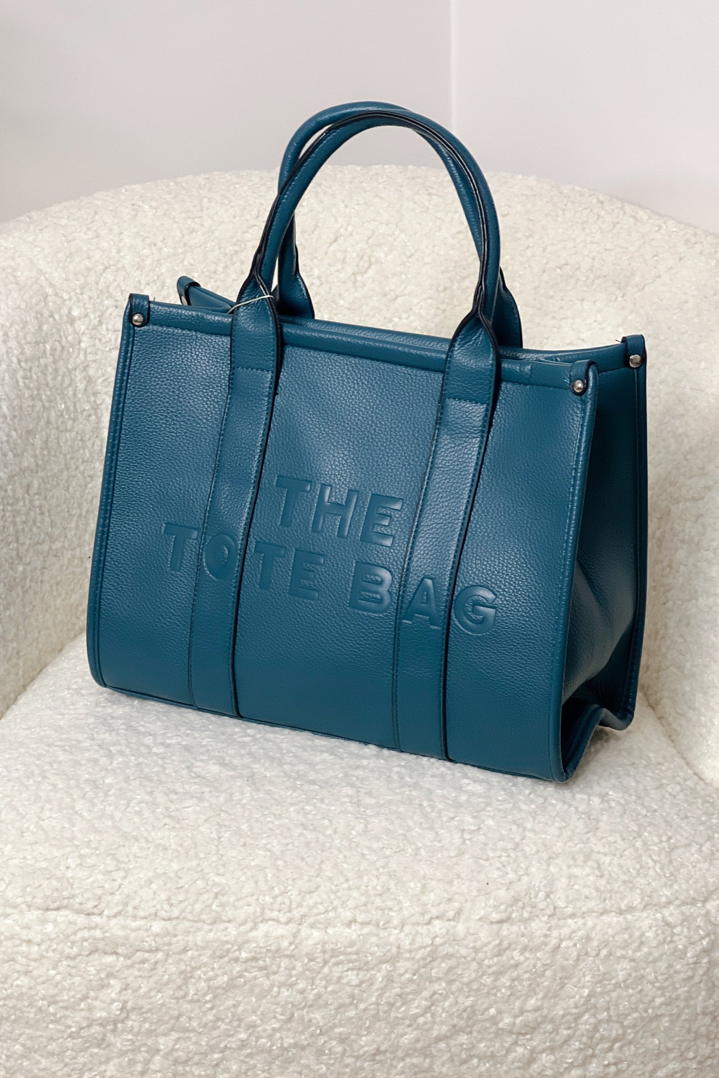 THE TOTE BAG Bleu Canard (9580443533637)