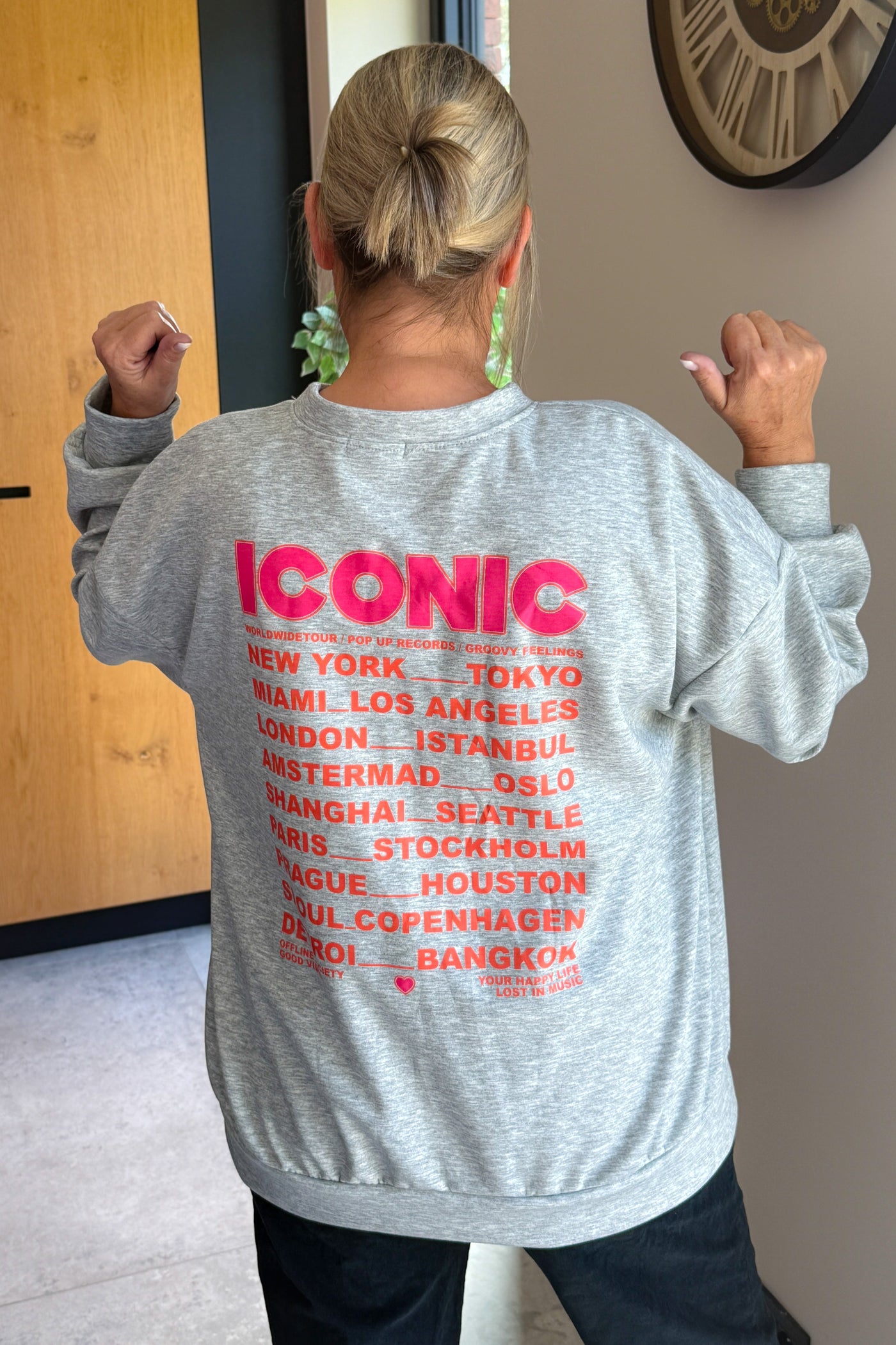 Sweat " Iconic" Gris GT (15353683312965)