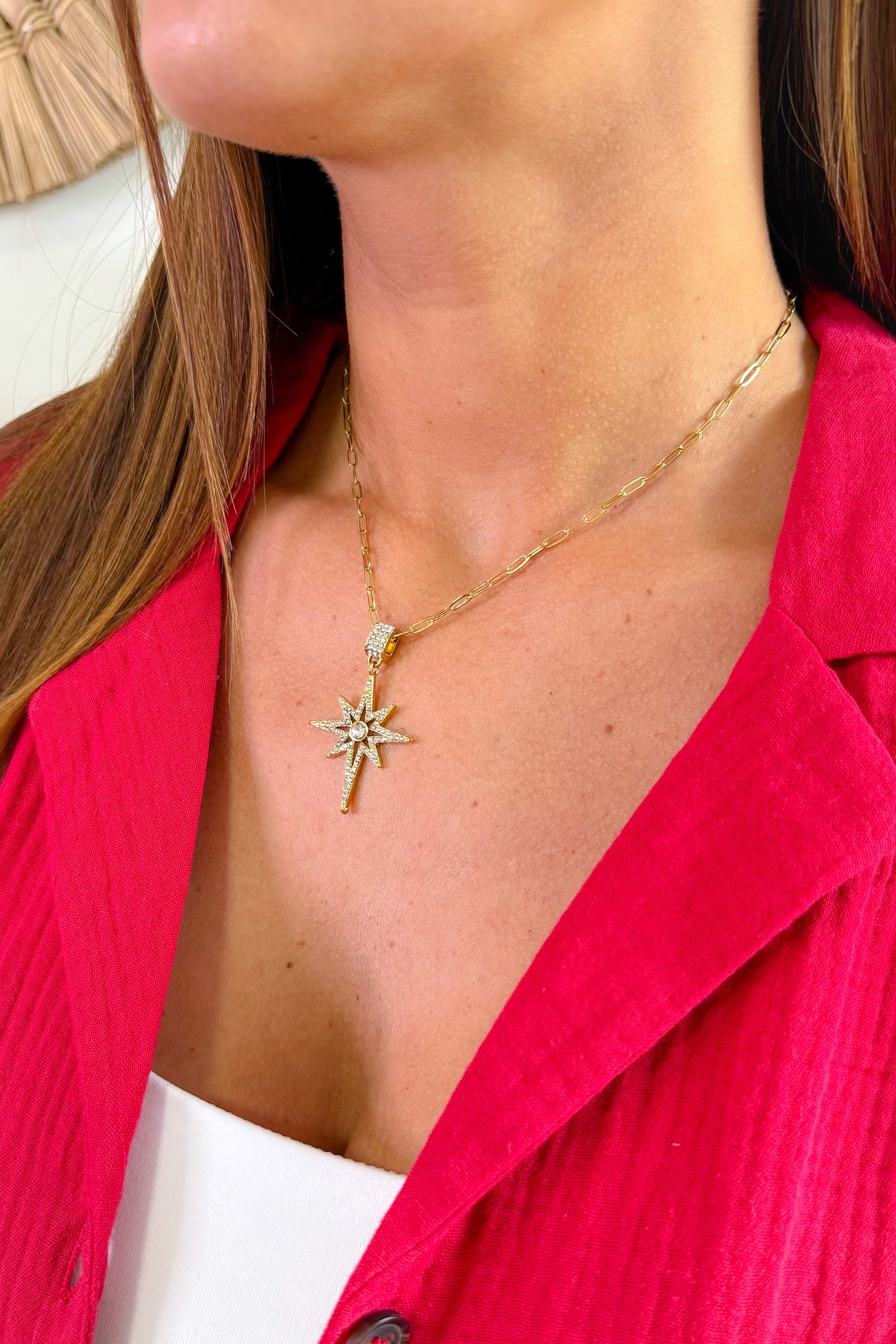 Collier Etoile Doré Court (15054859174213)