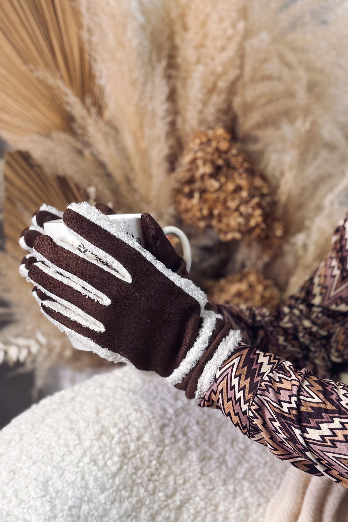 Gants Bi Matière Choco