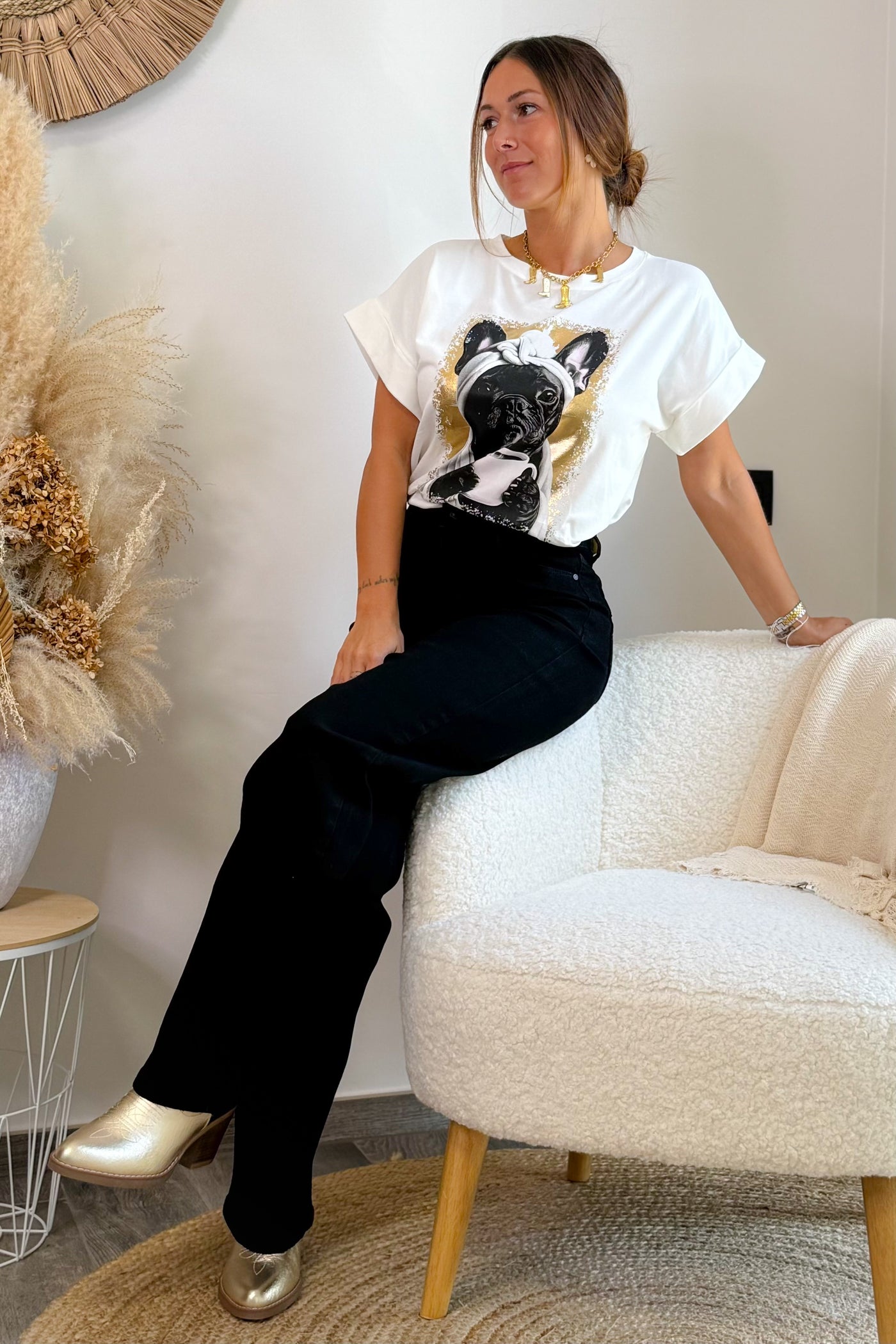 Jeans Wide Leg FY-10801 Noir (15245485244741)