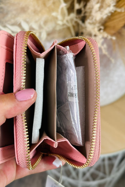 Portefeuille Tote Bag Petit Modèle Rose (15266174730565)