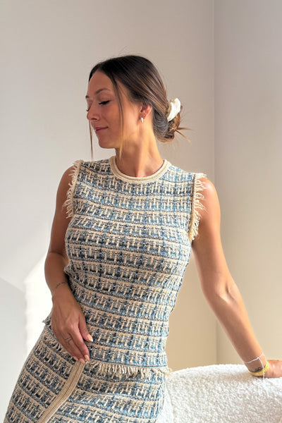 Pull Marisa Blanc/Bleu Garcia (15197547856197)