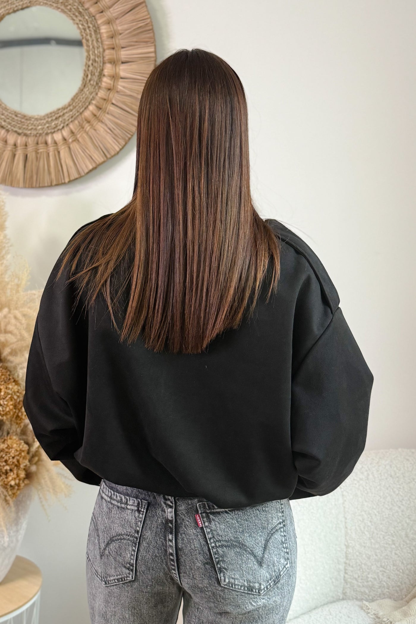 Veste Leika Suédine Noir (15345098424645)