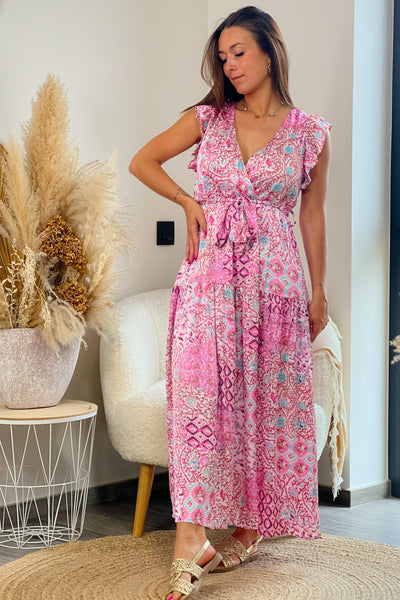 Longue Robe Samatina Rose (9282015625541)