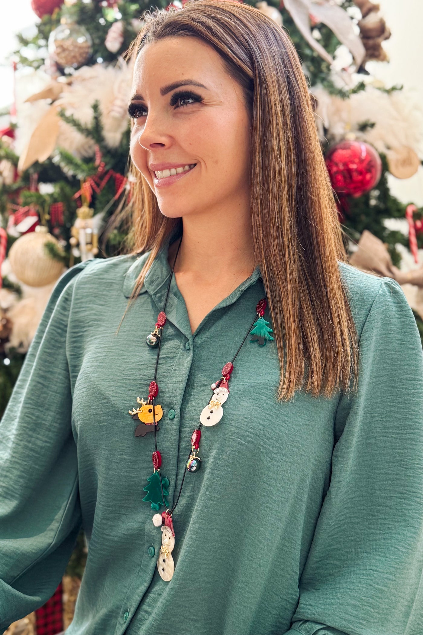 Sautoir De Noêl à Breloques