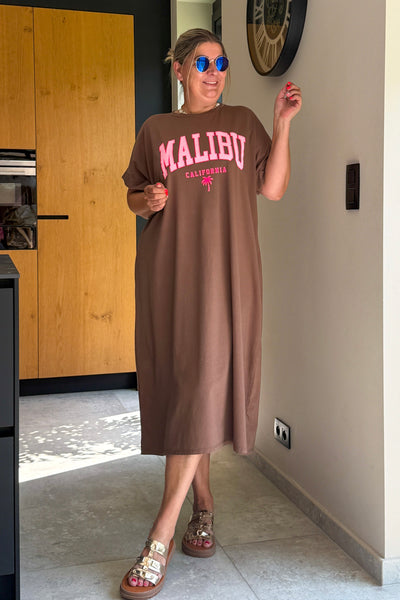 Longue Robe T-Shirt Malibu Choco GT (15194328727877)