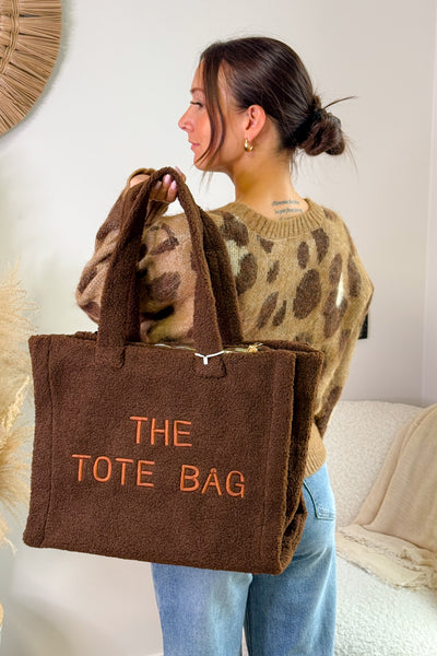 Grand Tote Bag Teddy Choco (15264164217157)