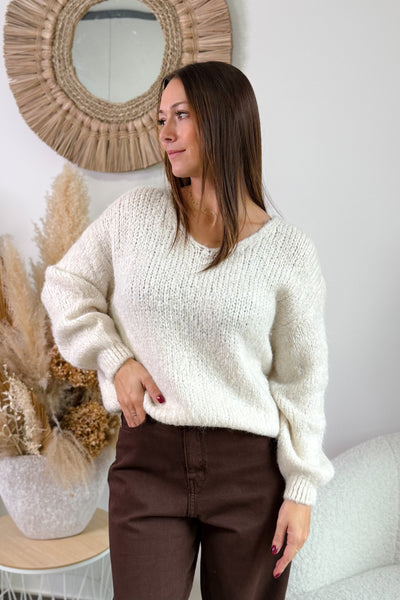 Pull Alice Ecru (15345047273797)