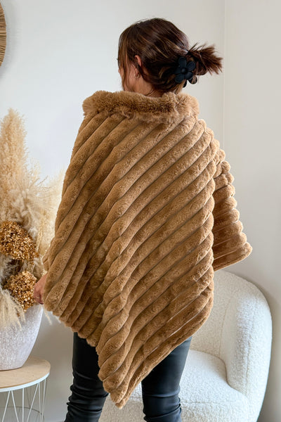 Poncho Odélie Camel (9719864688965)