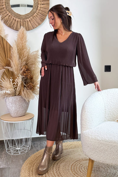 Longue Robe Ephania Choco (15255256531269) (15255263281477)