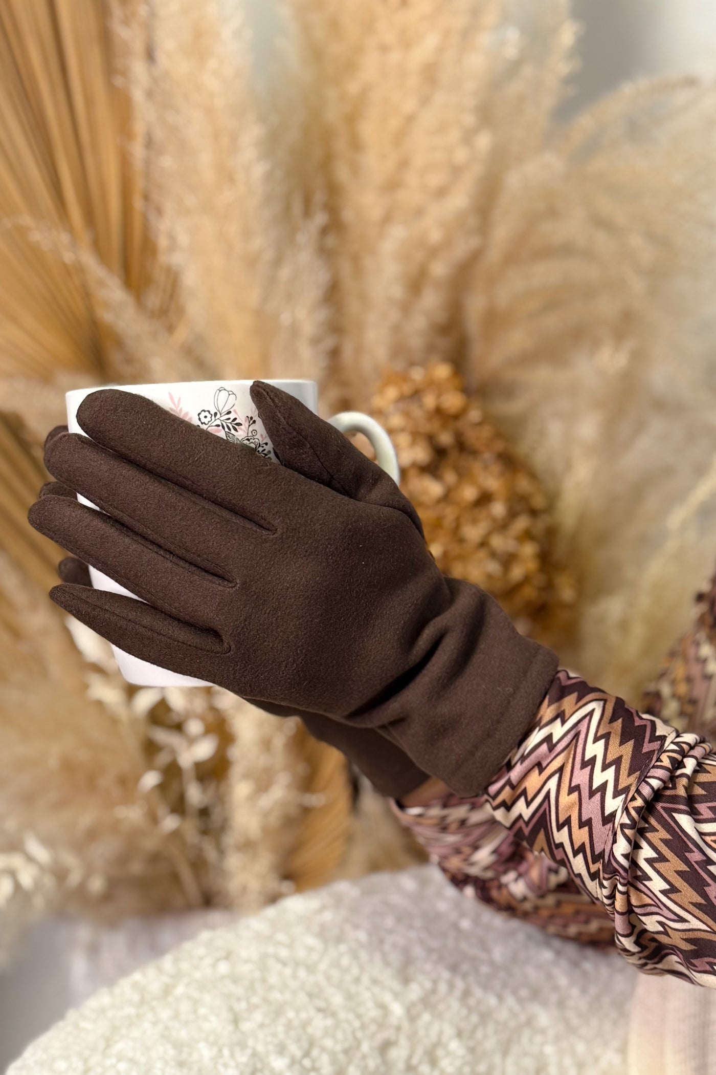 Gants En Polar Choco