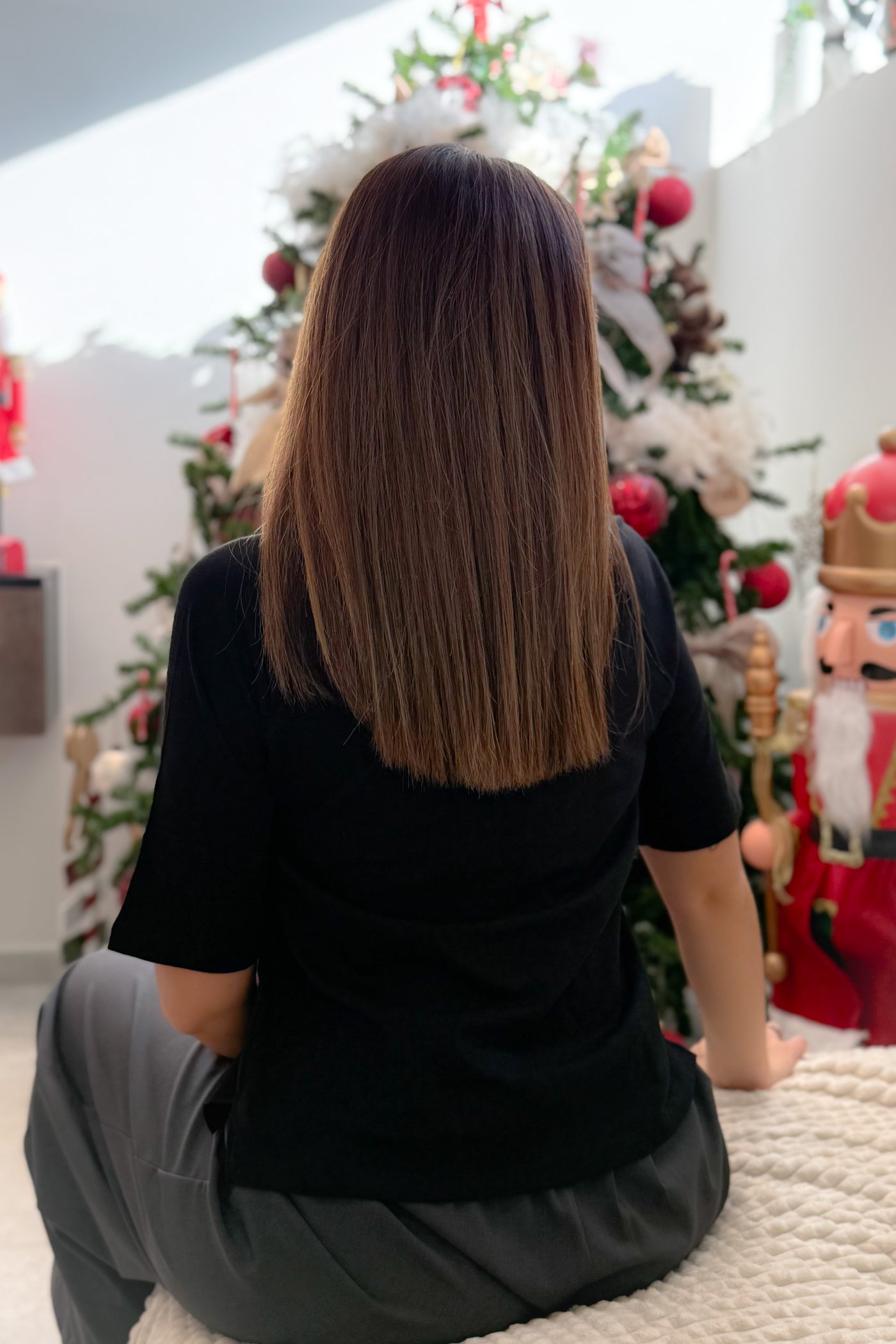 T-Shirt De Noël Coca-Cola Noir ONLY