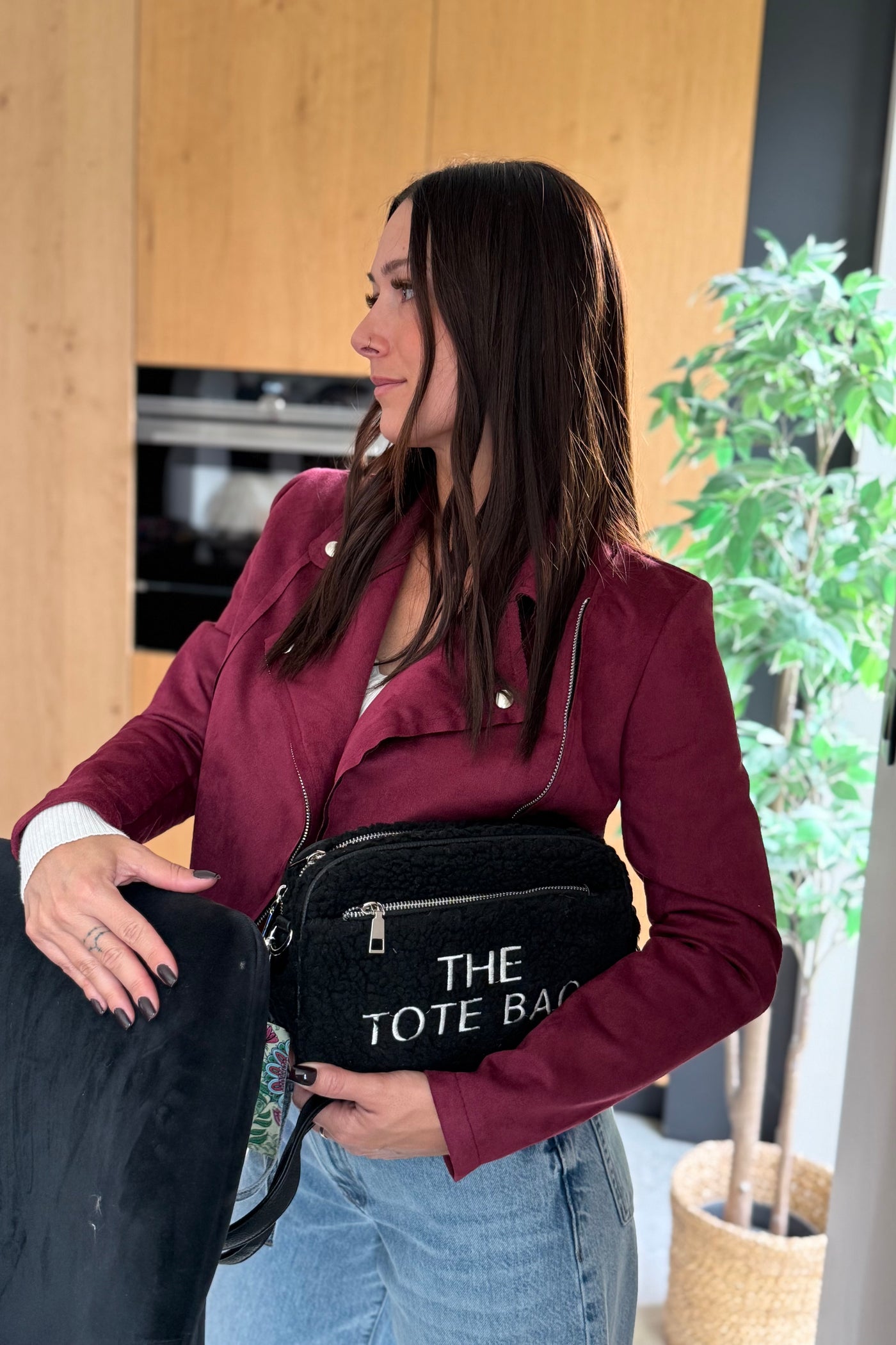 Sac Tote Bag ( Mini Bag) Teddy Noir