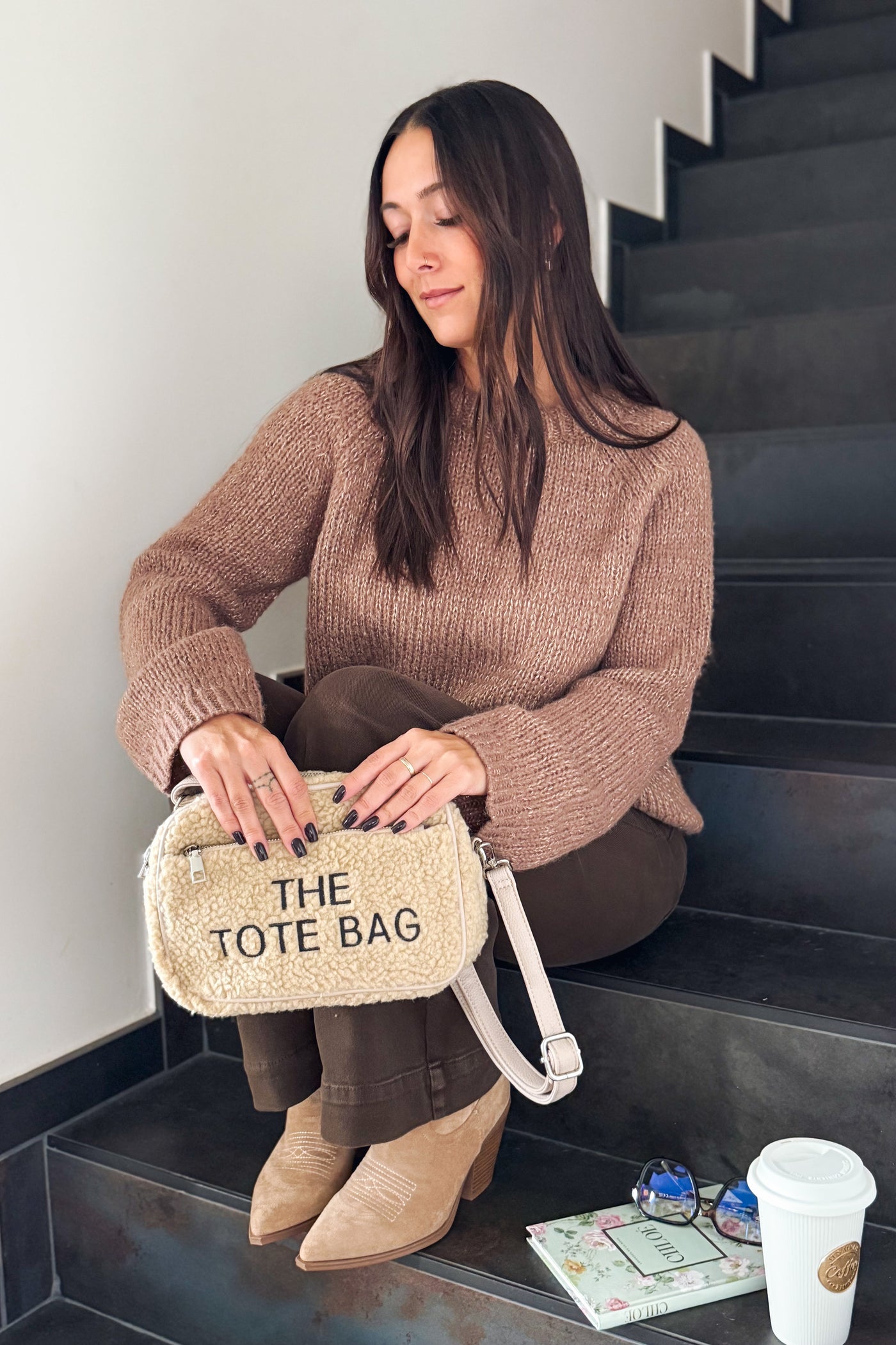 Sac Tote Bag ( Mini Bag) Teddy Beige