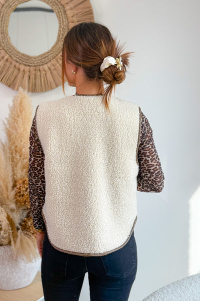 Gilet Réversible Teddy/Léo Garcia (15197622108485)