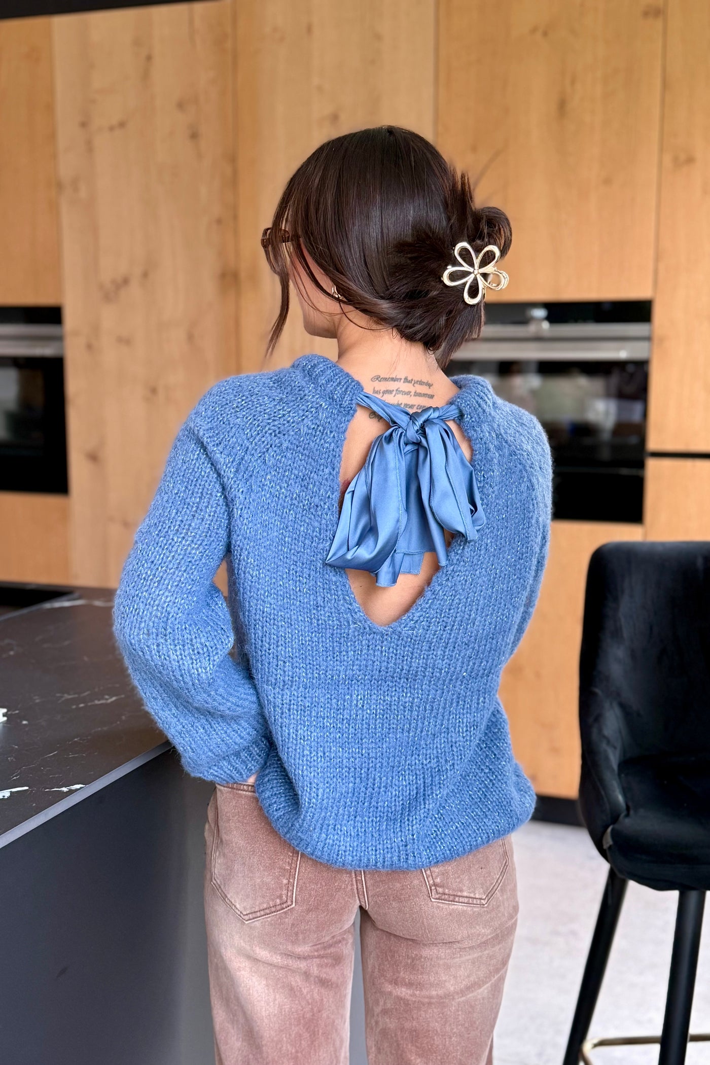 Pull Shine Bleu Only