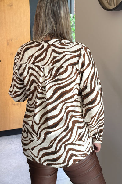 Chemisier Anastasie Brun GT