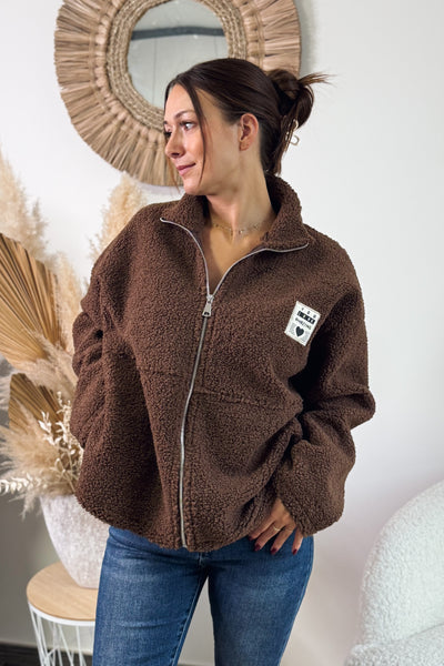 Gilet Teddy Marianne Choco (15345050288453)