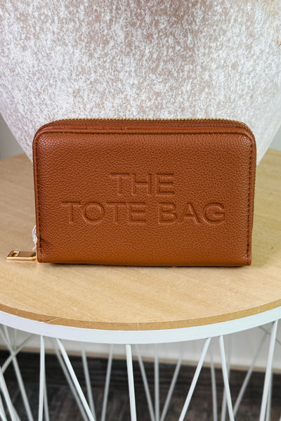 Portefeuille Tote Bag Moyen Marron Mat (15266156085573)