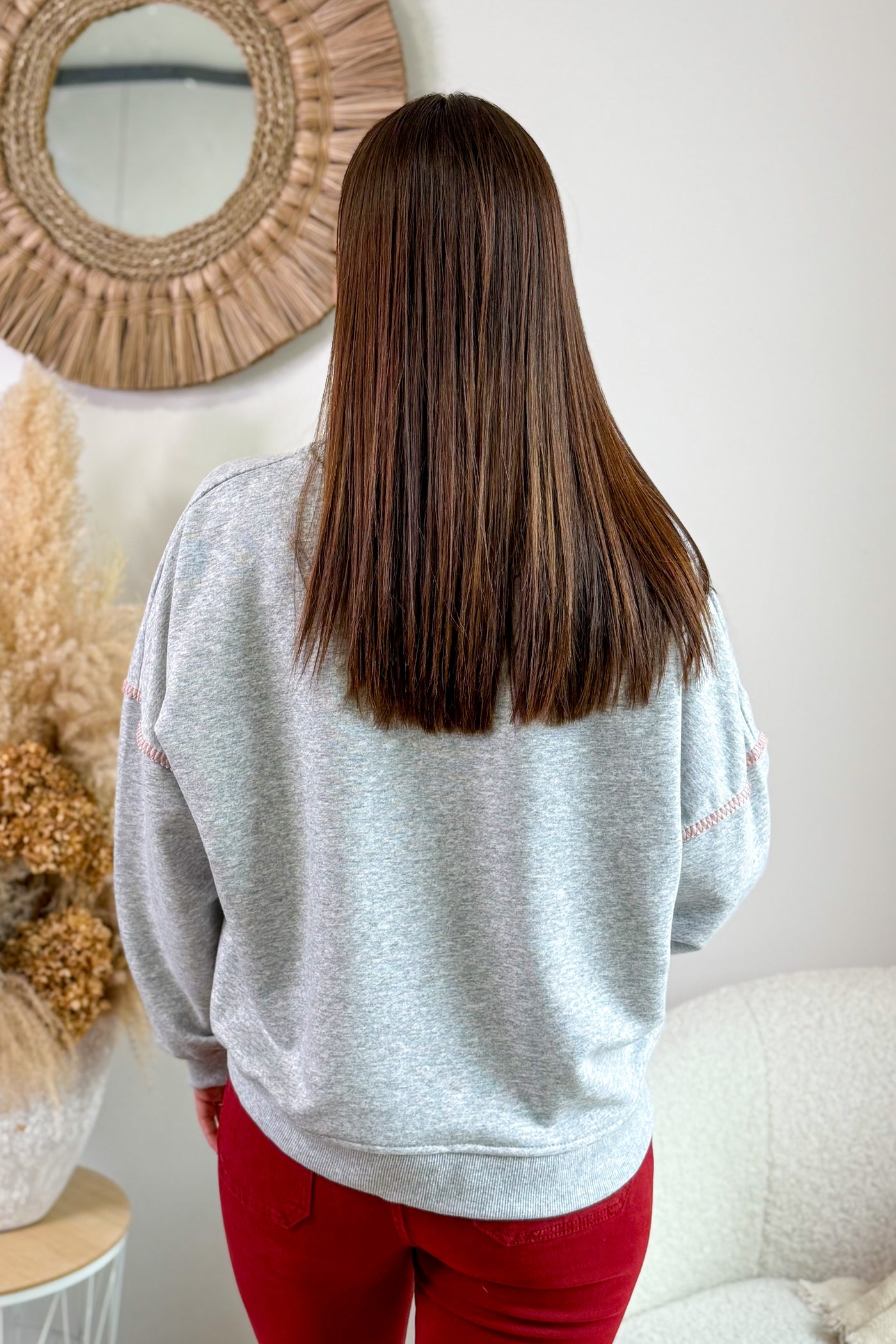 Sweat " Ciao" Gris (15345008443717)