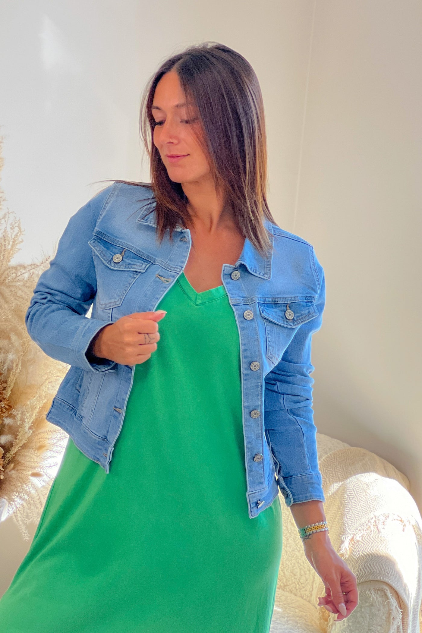 Veste en jeans Lucie (9522465833285)