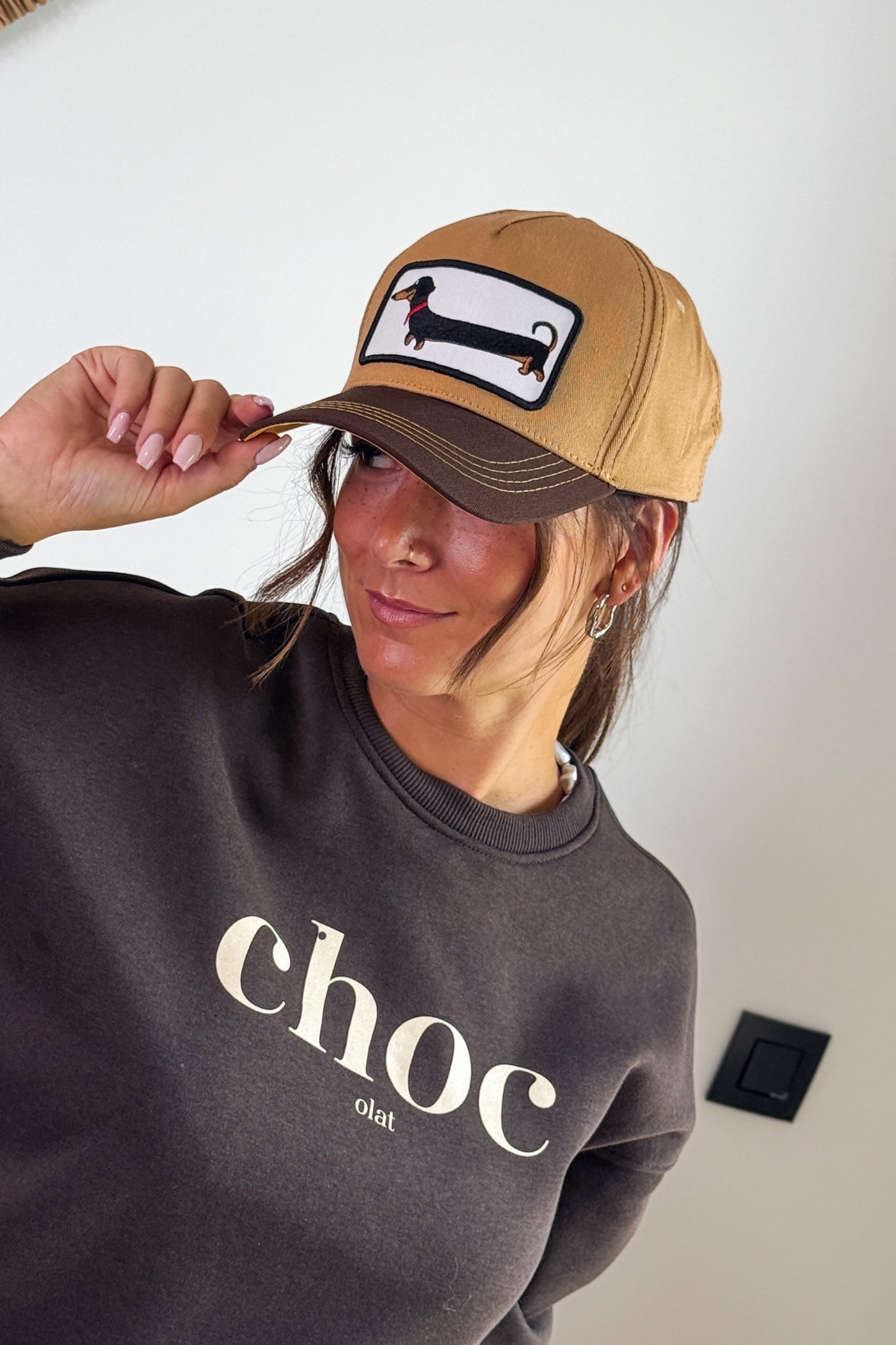 Casquette Teckel Camel (15280975413573)